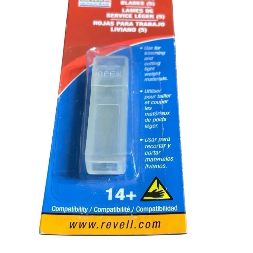 Revell 88-6930 Light Duty Blades (5) NOS